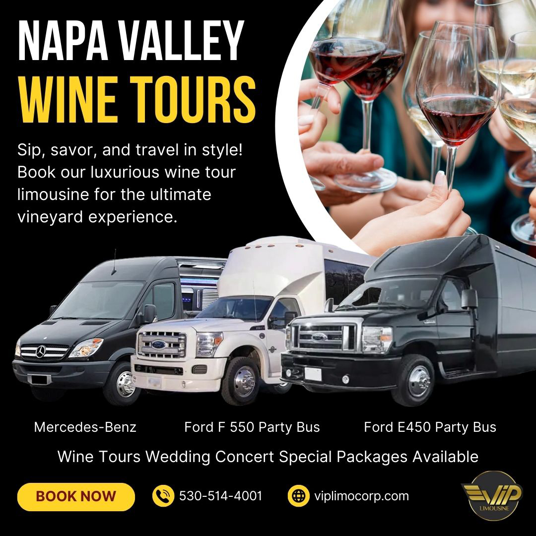 Sacramento wedding party bus rental